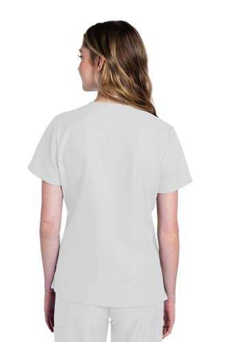 Cherokee Originals Ultra Female V-neck Scrub Top: Professional Comfort for Healthcare Professionals