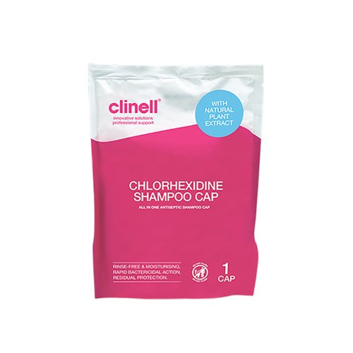 Clinell Chlorhexidine Shampoo Cap CHGSC1