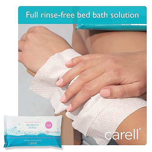 Clinell Carell Bed Bath Wipes x8 Wipes (Pack of 24) CBB8 | Gama Healthcare Ltd