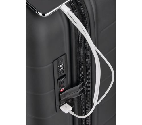 Wenger Syntry Carry-On Case with Laptop Compartment Black and Grey 606490