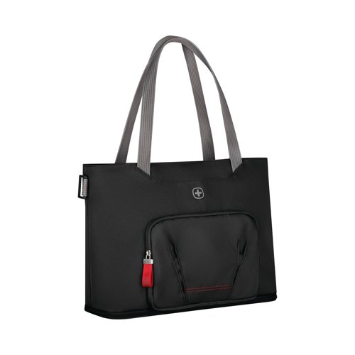 Wenger Motion Deluxe 15.6 Inch Laptop Tote Bag with Tablet Pocket 460x180x310mm Black 612543