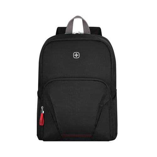 Wenger Motion 15.6 Inch Laptop Backpack with Tablet Pocket 310x170x420mm Black 612545 Backpacks CMS17796