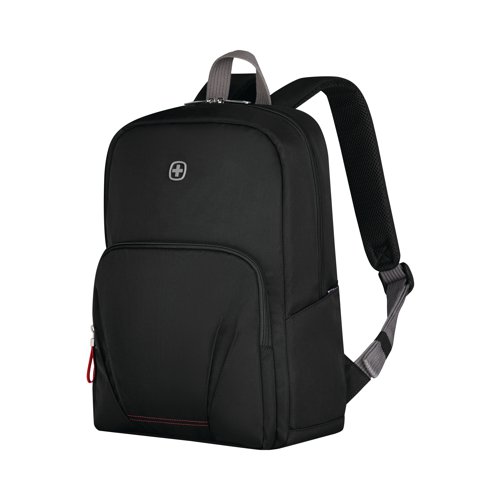 Wenger Motion 15.6 Inch Laptop Backpack with Tablet Pocket 310x170x420mm Black 612545 Backpacks CMS17796