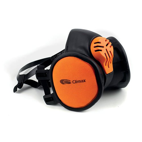 Climax Ffa1p3 Maintenance Free Half Mask Black/Orange