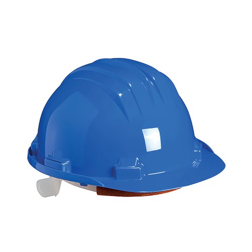 Climax Slip Harness Safety Helmet Blue