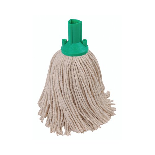 Robert Scott PY Exel Socket Mop Head 200g Green (Pack of 10) 102266 Green