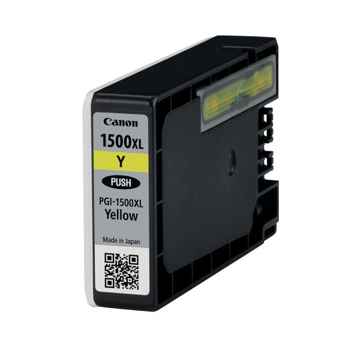 Canon PGI-1500XL Ink Cartridge High Yield Yellow 9195B001