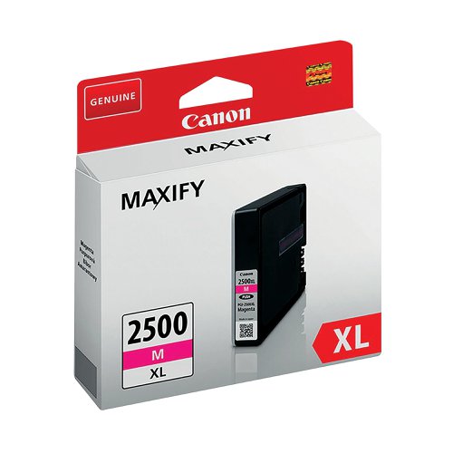 Canon PGI-2500XL Inkjet Cartridge High Yield Magenta 9266B001