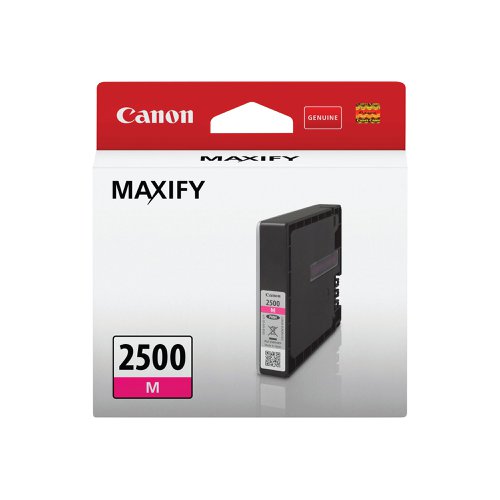 Canon PGI-2500M Inkjet Cartridge Magenta 9302B001