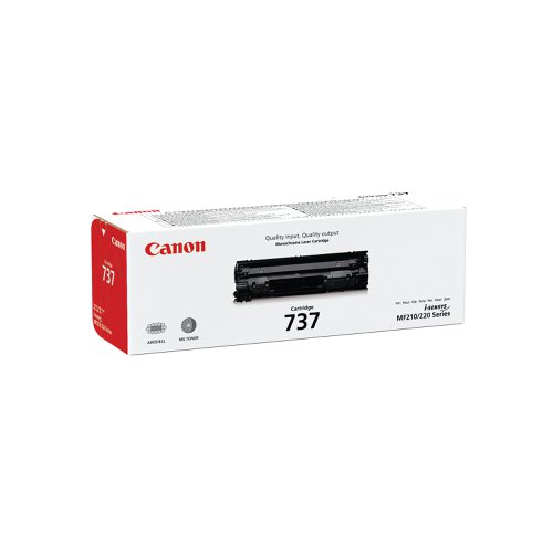 Canon 737 Toner Cartridge Black 9435B002