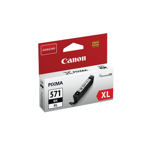 Canon CLI-571XL Ink Cartridge High Yield Black 0331C001