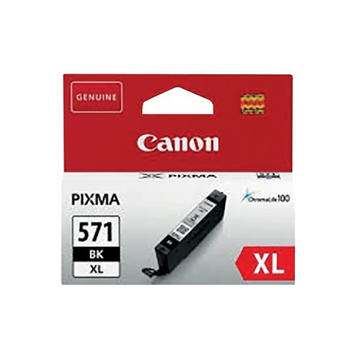 Canon CLI-571XL Ink Cartridge High Yield Black 0331C001