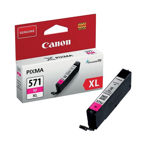 Canon CLI-571XL Ink Cartridge High Yield Magenta 0333C001