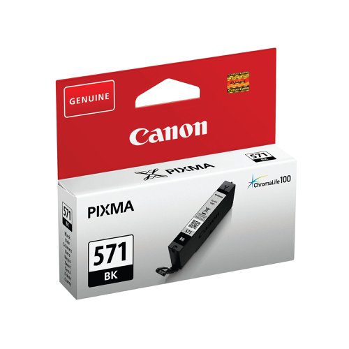 Canon CLI-571BK Ink Cartridge Black 0385C001