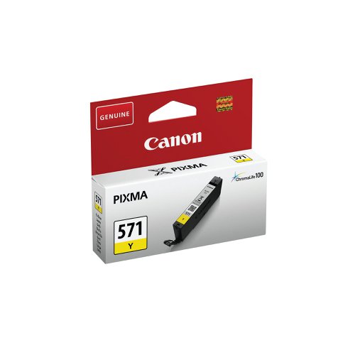 Canon CLI-571Y Inkjet Cartridge Yellow 0388C001