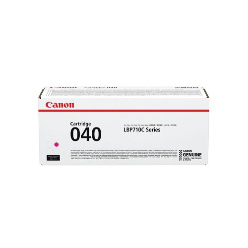 Canon 040M Toner Cartridge Magenta 0456C001