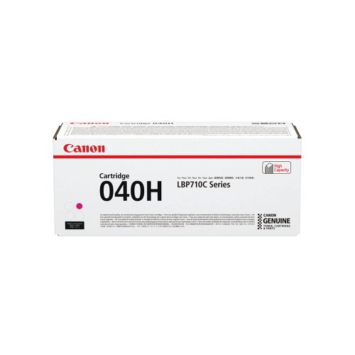 Canon 040H Toner Cartridge High Yield Magenta 0457C001