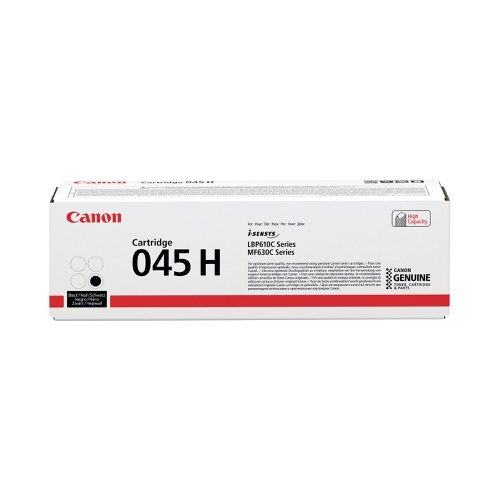 Canon 045H Toner Cartridge High Yield Black 1246C002