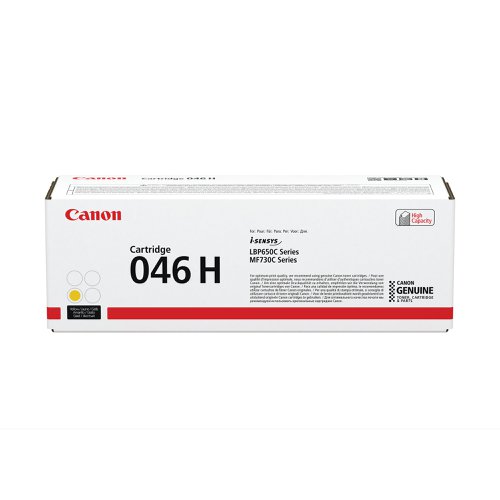 Canon 046H Toner Cartridge High Yield Black 1254C002