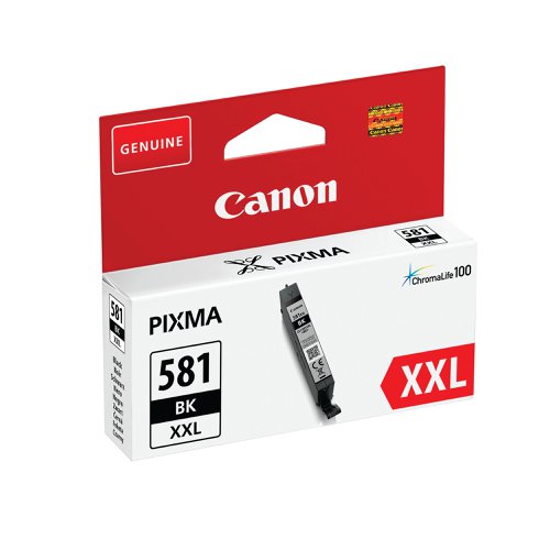 Canon CLI-581XXL Ink Cartridge Extra High Yield Black 1998C001