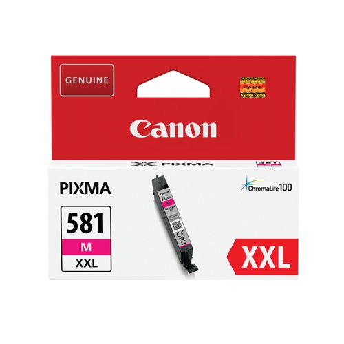 Canon CLI-581XXL Ink Cartridge Extra High Yield Magenta 1996C001