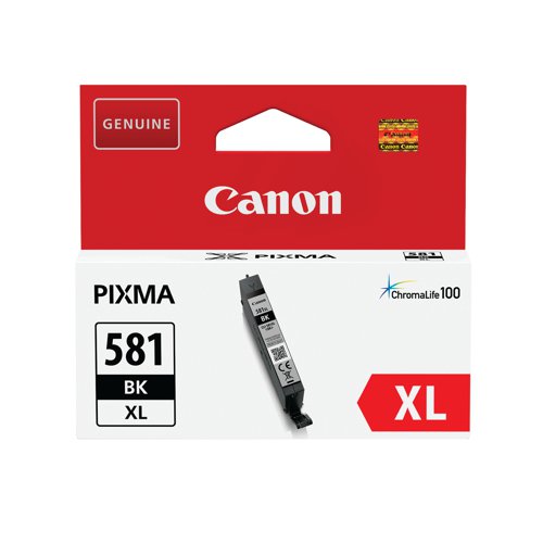 Canon CLI-581XL Ink Cartridge High Yield Black 2052C001