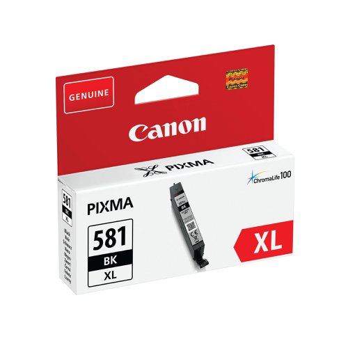 Canon CLI-581XL Ink Cartridge High Yield Black 2052C001