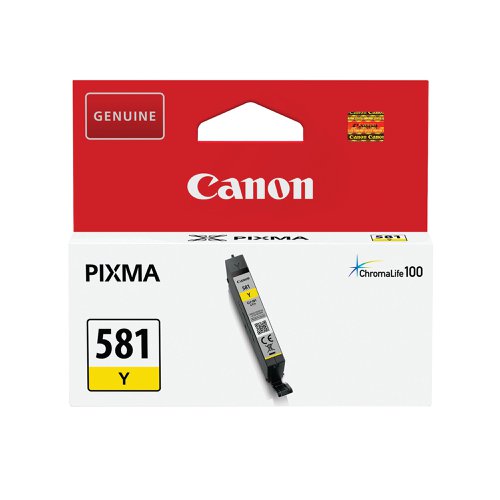 Canon CLI-581Y Ink Cartridge Yellow 2105C001