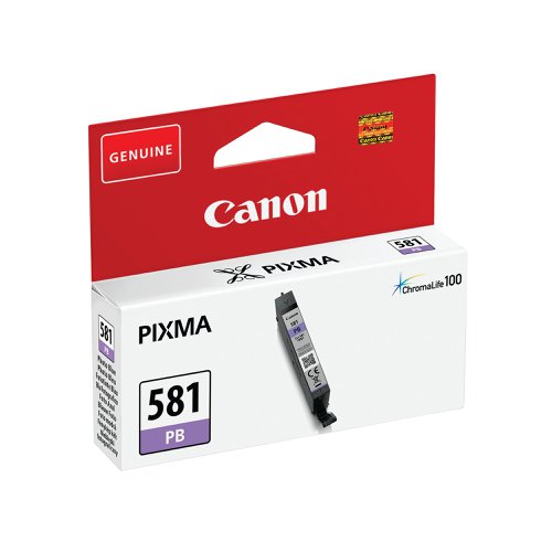 Canon CLI-581PB Inkjet Cartridge Photo Blue 2107C001