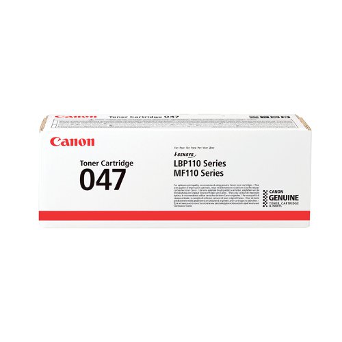 Canon 047 Toner Cartridge Black 2164C002