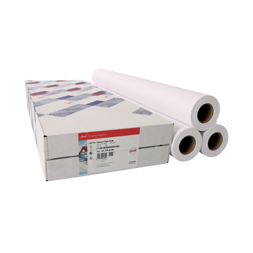 Canon Coated Premium Inkjet Paper Rolls 841mmx45m (Pack of 3) 97003450 | Canon