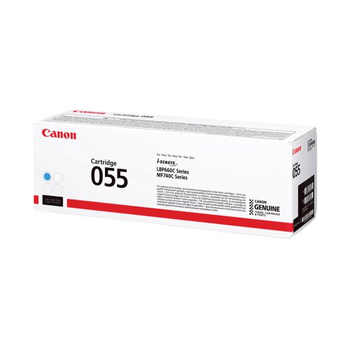 Canon 055 Toner Cartridge Cyan 3015C002