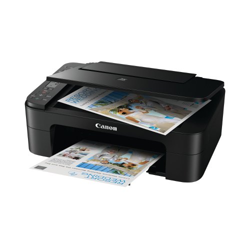 Compact and affordable, the Canon Pixma TS3350 is an exceptionally easy to use multifunctional colour inkjet printer. With wireless connectivity you can print, scan and copy directly from your android or iOS smart device, or use the intuitive 1.5inch LCD display, making printing photos or documents an effortless experience. This printer utilises FINE print technology guaranteeing high quality results and boasts print speeds of up to 7.7ipm.