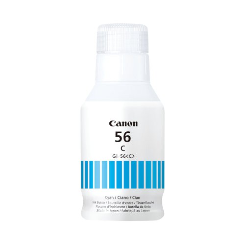 Canon GI-56C Ink Bottle Cyan 4430C001