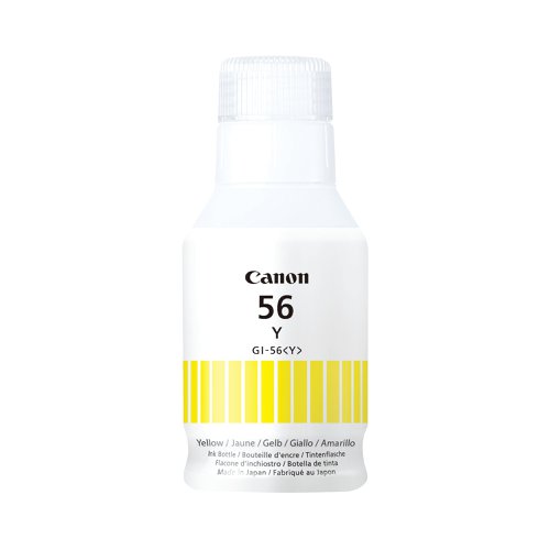 Canon GI-56Y Ink Bottle Yellow 4432C001