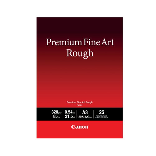 Canon FA-RG1 A3 Photo Paper Premium FineArt Rough (Pack of 25) 4562C003