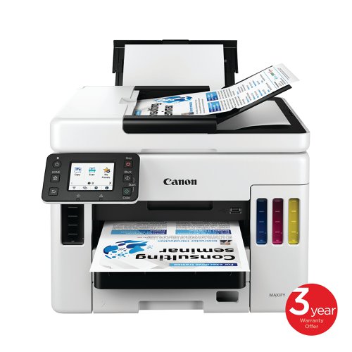 Canon MAXIFY GX7050 A4 4-in-1 Wireless Colour Inkjet Printer 4471C008 | Canon