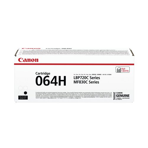 Canon 064H Toner Cartridge High Yield Black 4938C001