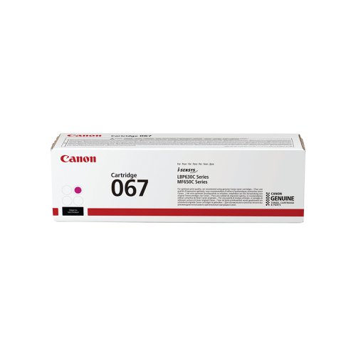 Canon 067M Toner Cartridge Magenta 5100C002