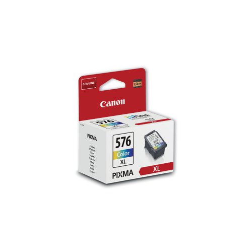 Canon CL-576XL Ink Cartridge High Yield CMY Colour 5441C001