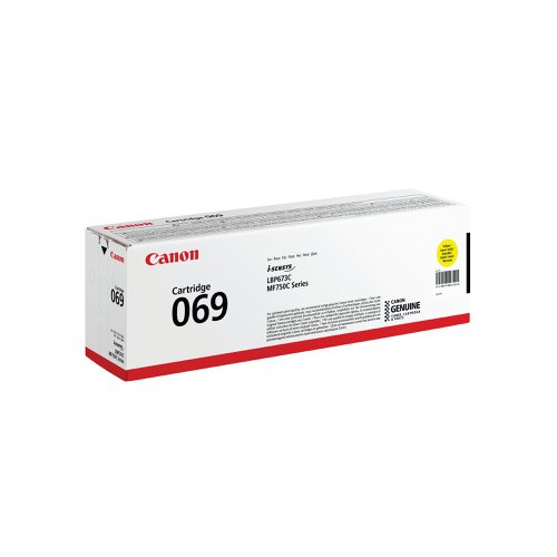 Canon 069 Toner Cartridge Yellow 5091C002