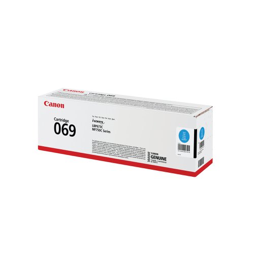 Canon 069C Toner Cartridge Cyan 5093C002