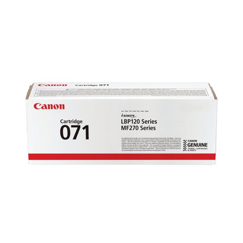 Canon 071 Toner Cartridge Black 5645C002