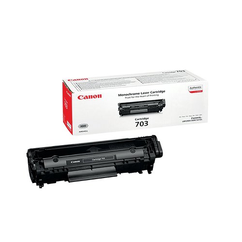 Canon 703 Toner Cartridge Black 7616A005