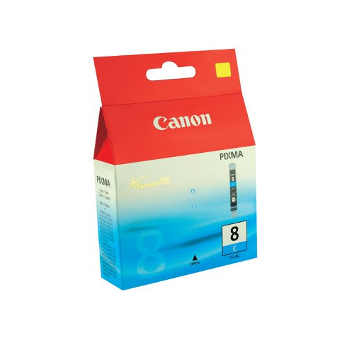 Canon CLI-8C Inkjet Cartridge Cyan 0621B001