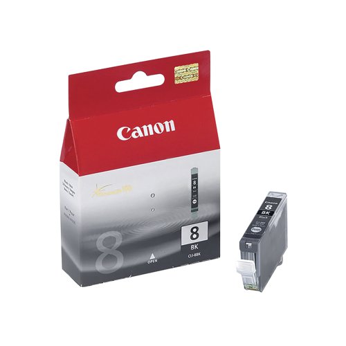 Canon CLI-8BK Ink Cartridge Black 0620B001