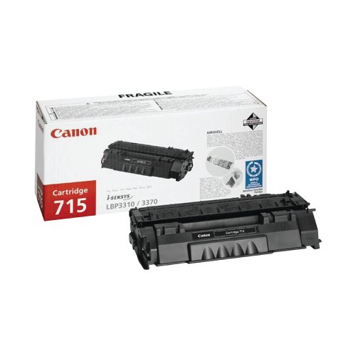 Canon 715 Toner Cartridge Black 1975B002