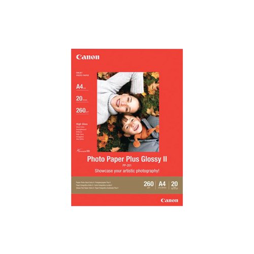 Allowing you to print photographs with the quality of analogue development, Canon Glossy Photo Paper Plus is perfect for ensuring that you can make the most out of your digital photography. Running through your printer without any trouble, this paper is designed not to jam or to cause misprints. The highly absorbent surface ensures that ink dries quickly and precisely to leave you with fantastic definition and clarity.