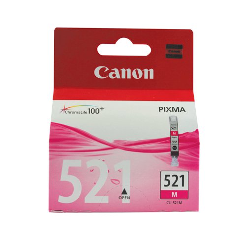 Canon CLI-521M Ink Cartridge Magenta 2935B001