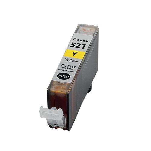 Canon CLI-521Y Ink Cartridge Yellow 2936B001